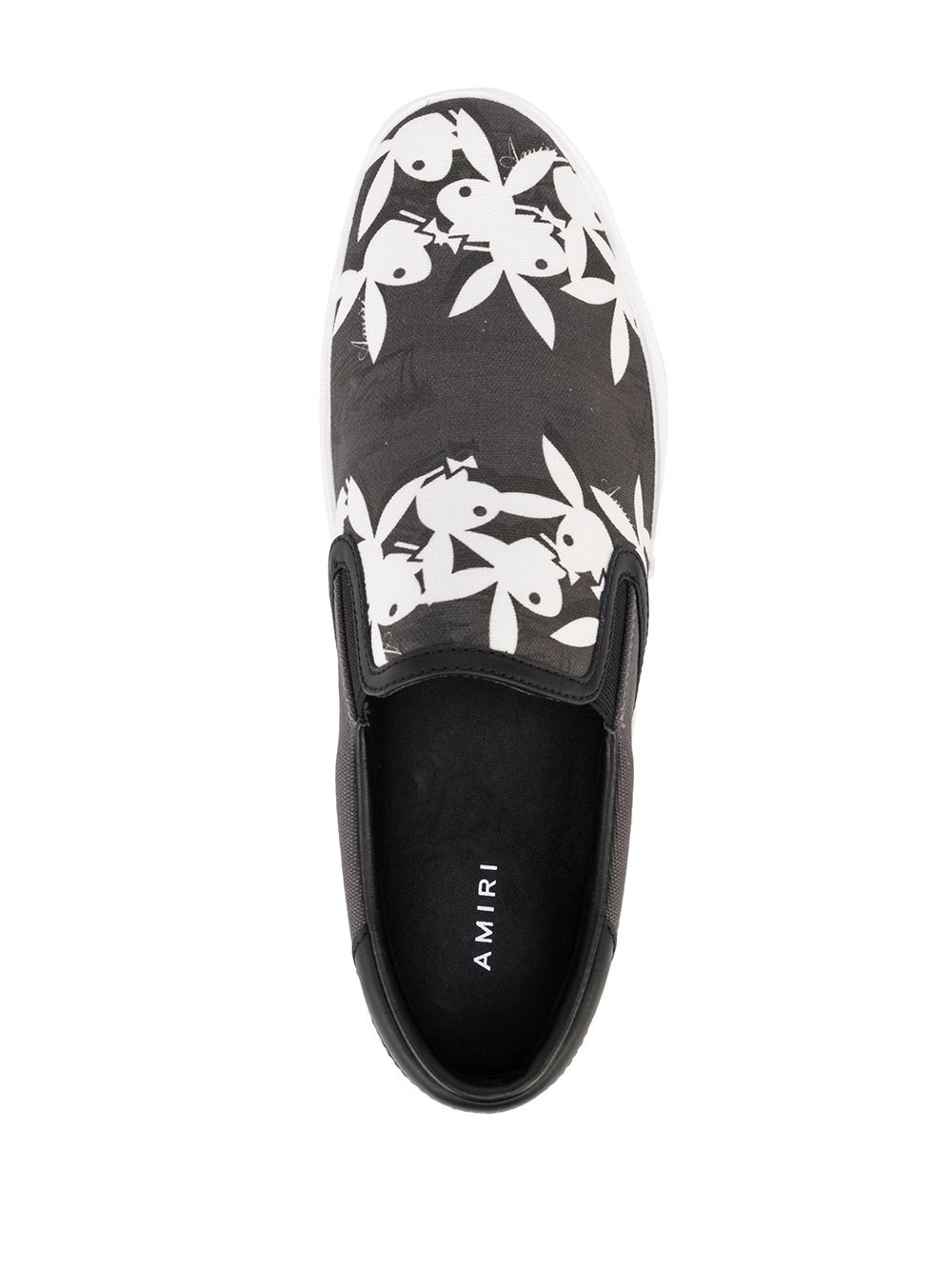 Playboy-print slip-on sneakers - 4