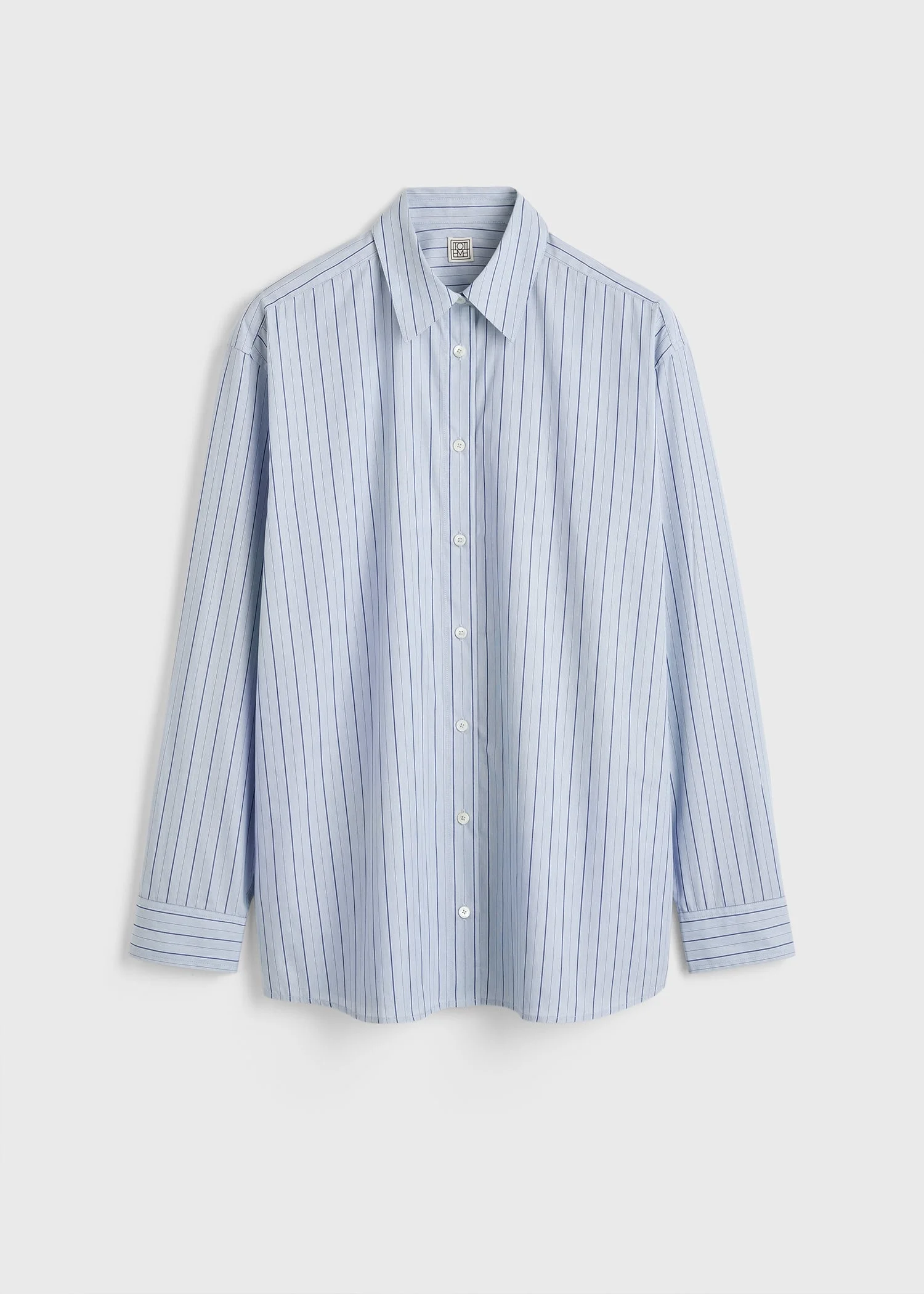 Classic stripe shirt ice/azure - 1