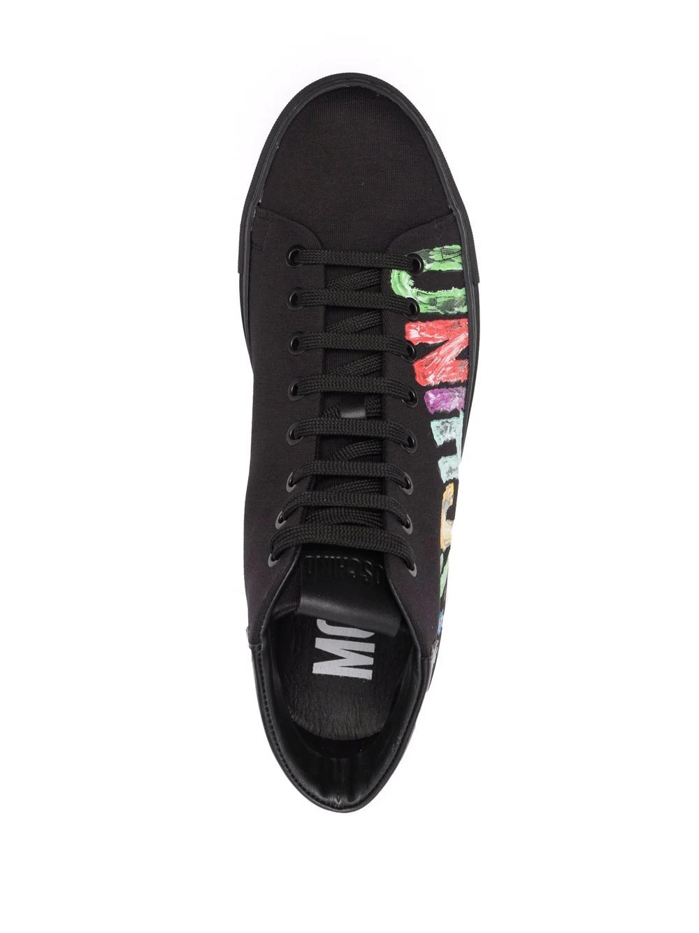 logo-print high-top sneakers - 4