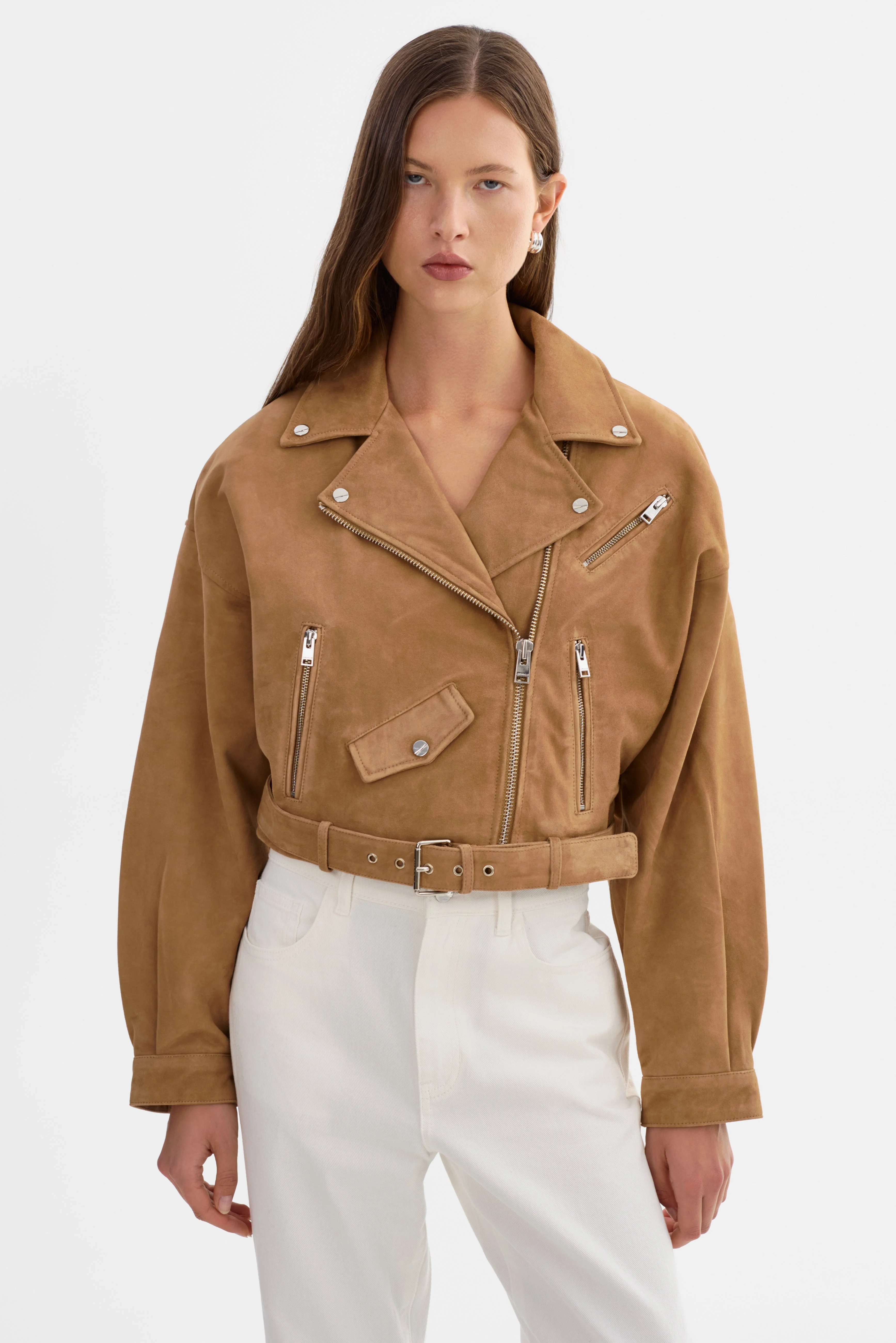 DYLAN | 80's Suede Biker Jacket - 1