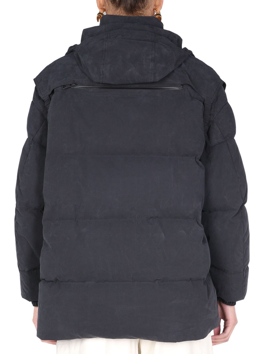 Bottega Veneta Women Hooded Down Jacket - 2