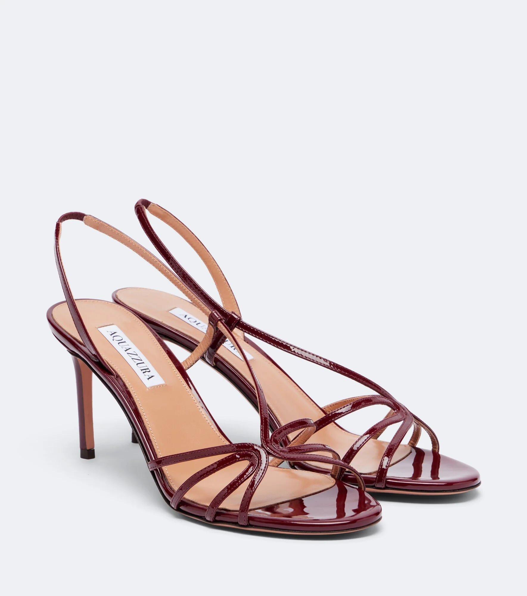 Talk To Me patent leather slingback sandals - 1