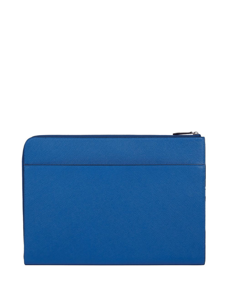 Smythson large Panama leather laptop casa outlook