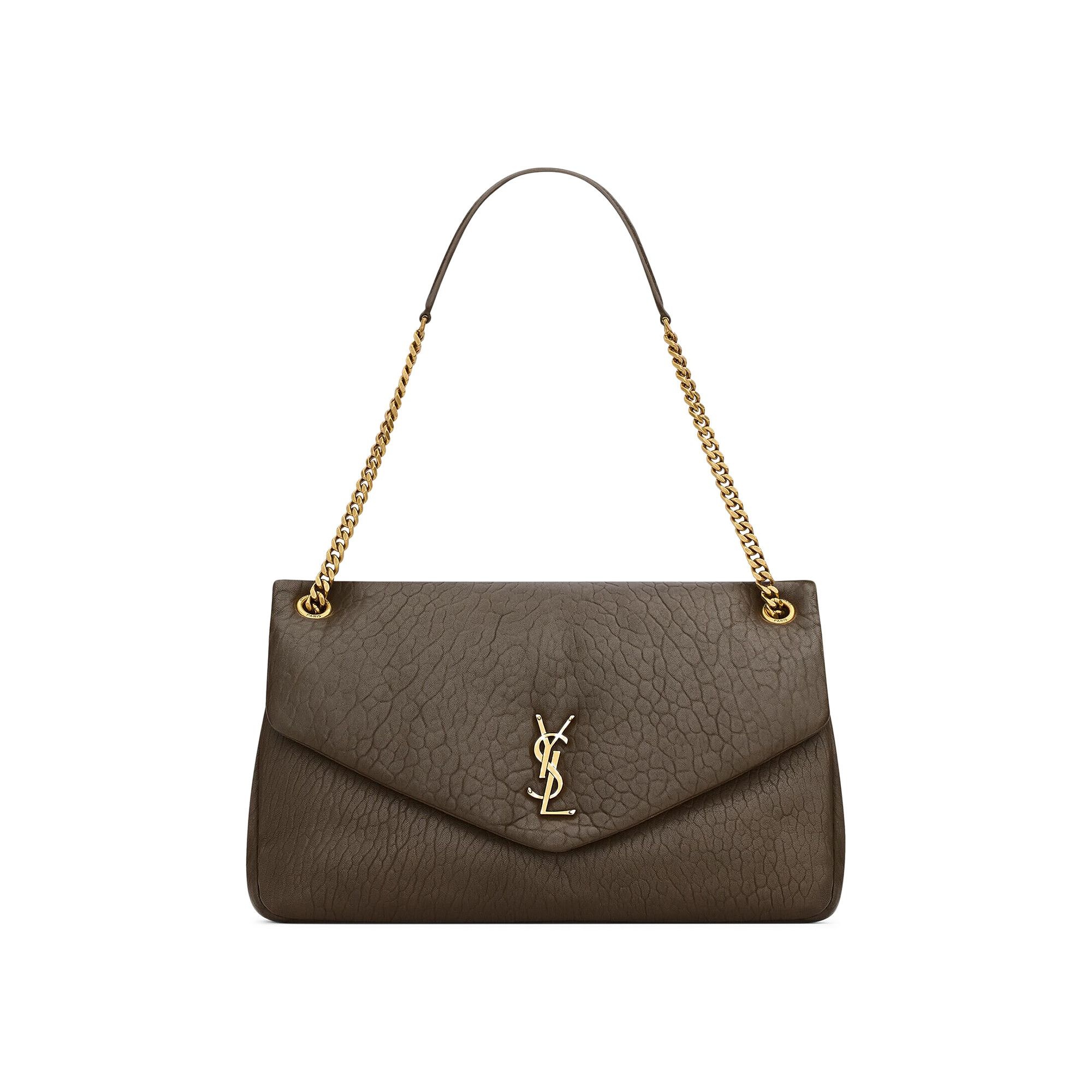 Saint Laurent Large Calypso Chain Bag 'Light Musk' - 1
