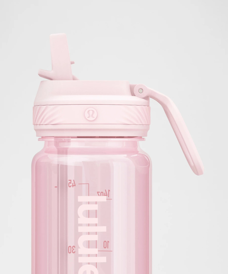 Back to Life Clear Bottle 18oz *Straw Lid 3