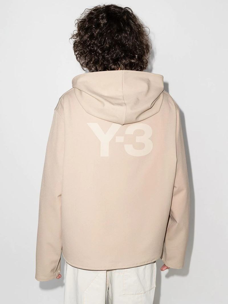 logo-print zip-up lightweight jacket 3