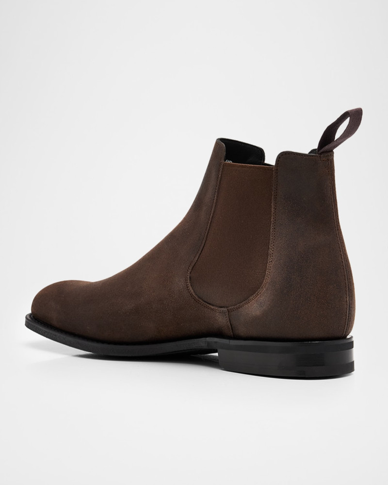 Church's Men's Amberley R 2.0 Waxed Suede Chelsea Boots outlook