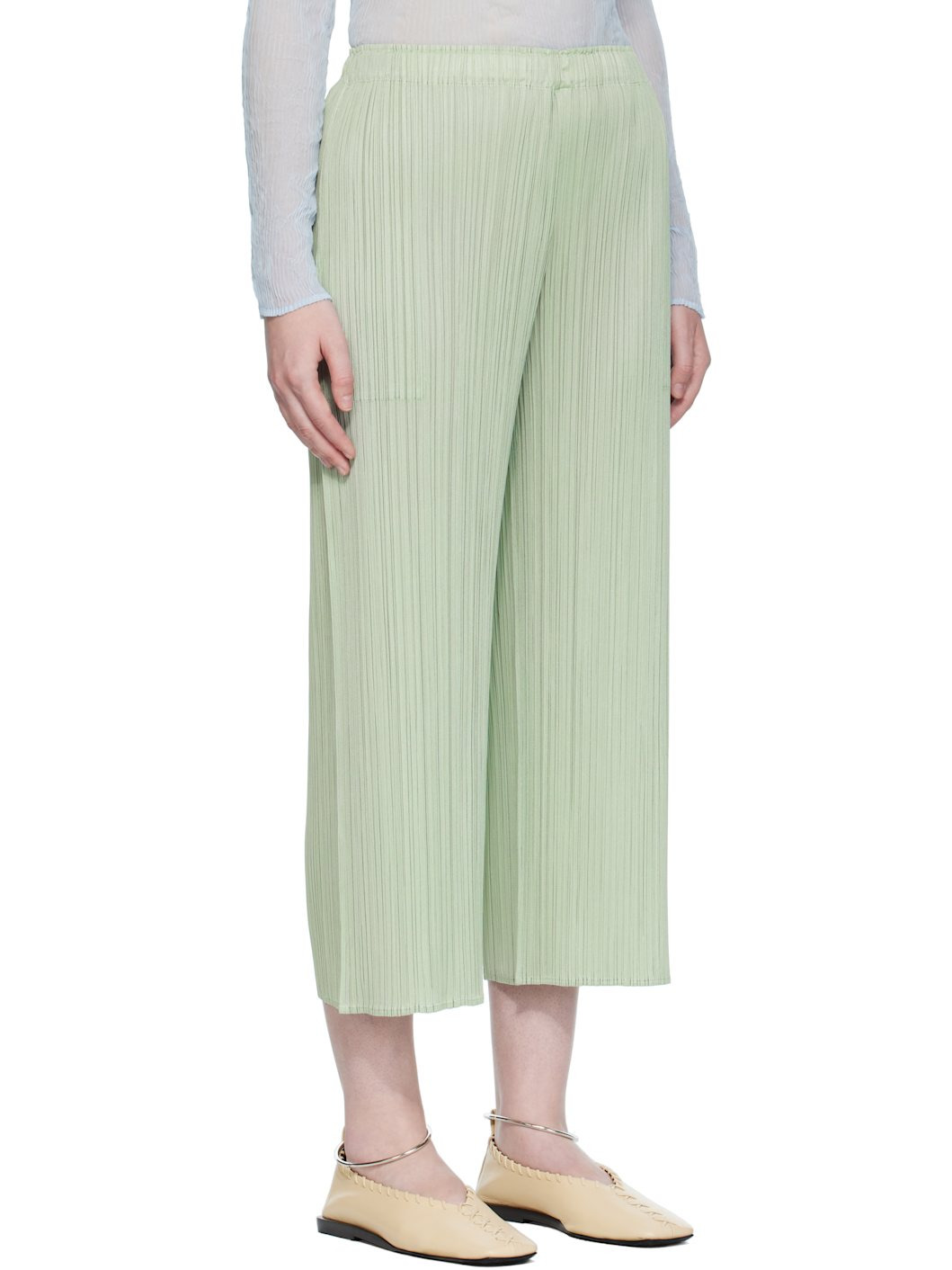 Green Monthly Colors June Trousers - 2
