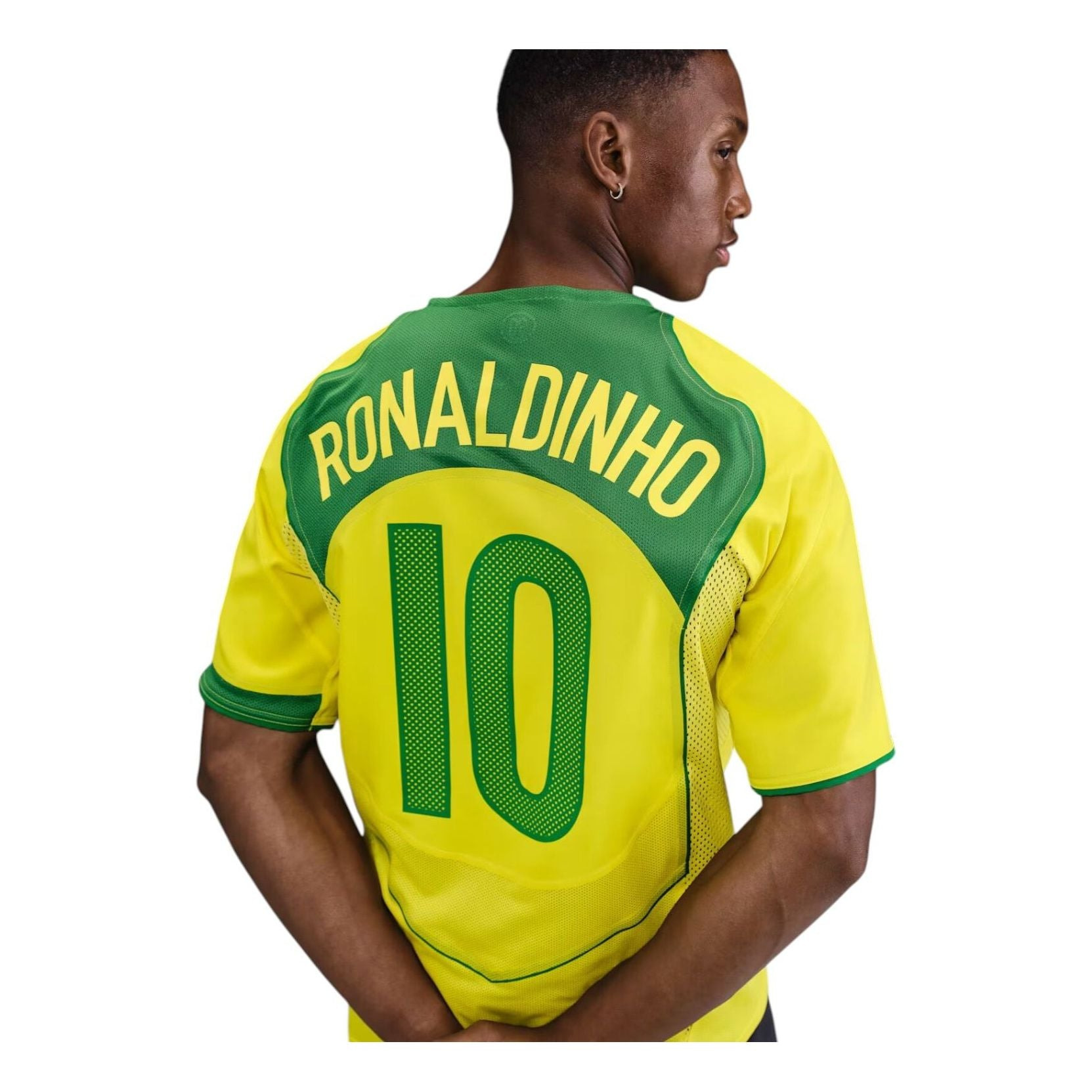 Nike x Ronaldinho Brazil 2004 Total 90 Reissue 'Yellow Green' IF2941-731 - 2