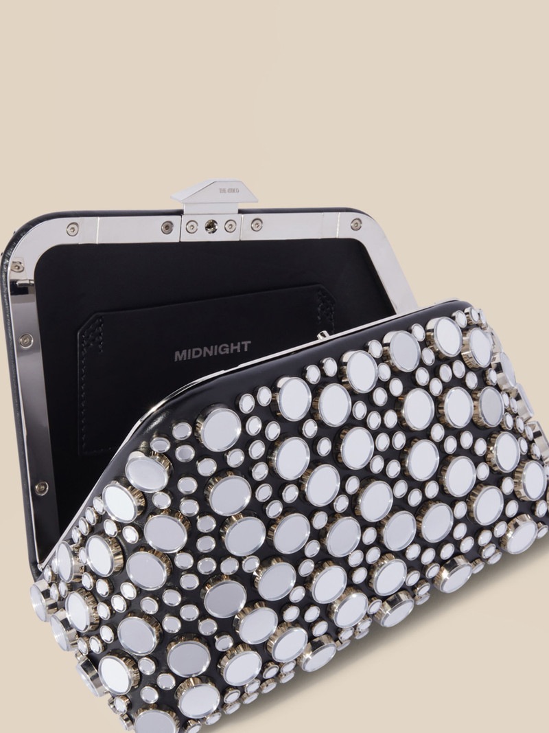 ''MIDNIGHT'' BLACK MINI CLUTCH 4