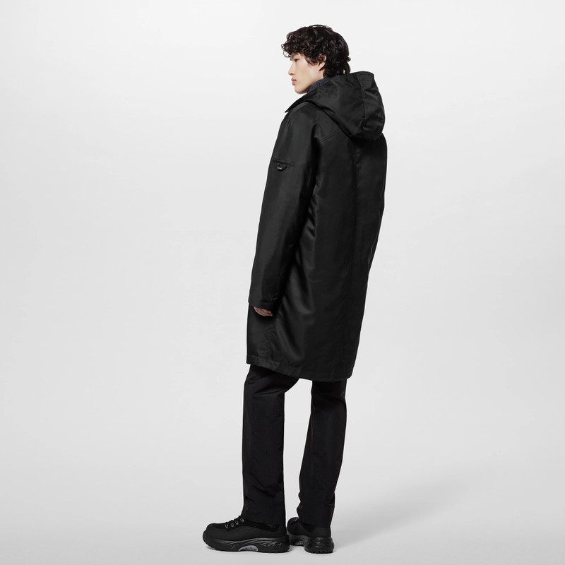 Nylon Hooded Raincoat 3