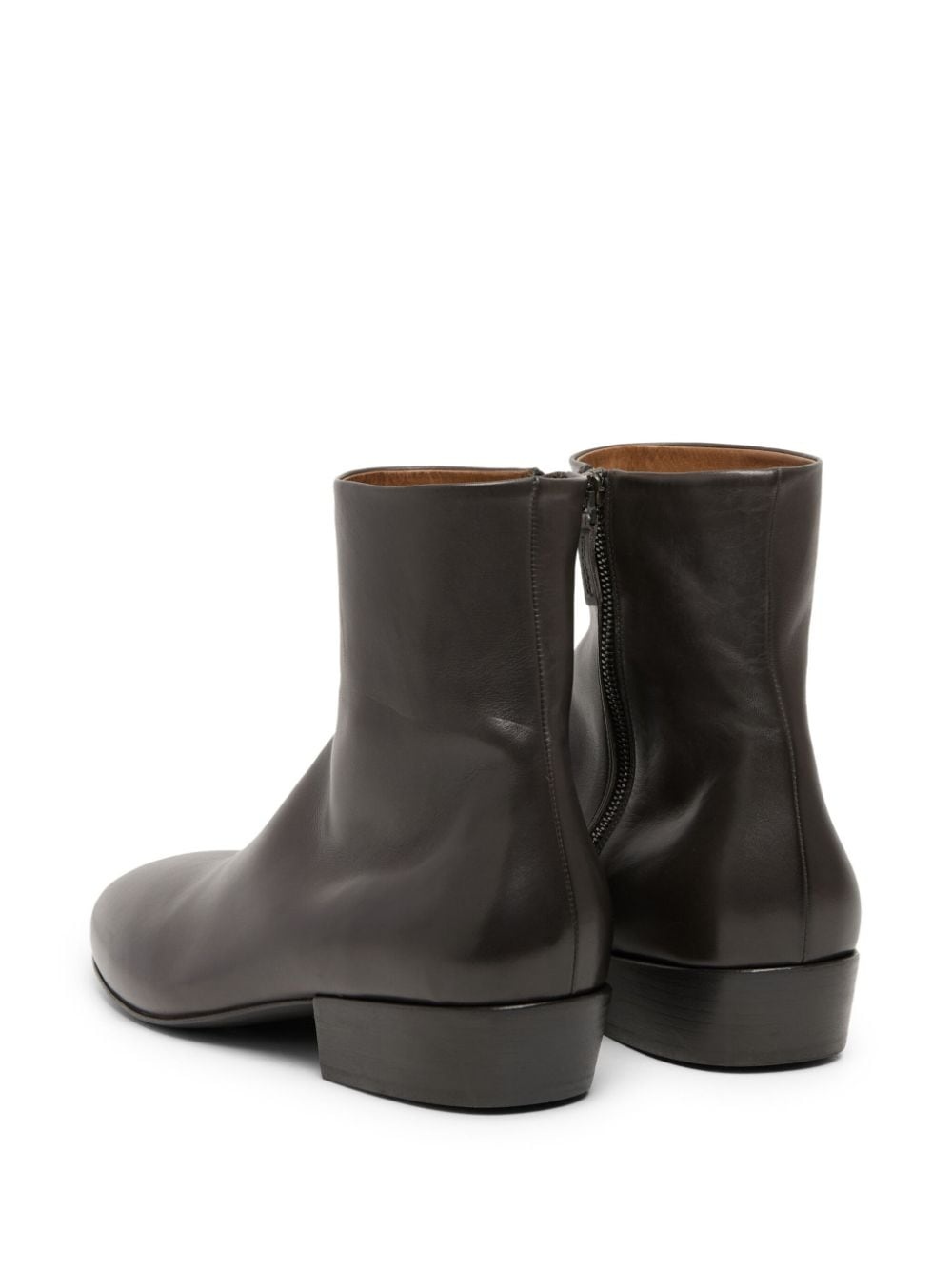 leather ankle boots - 3
