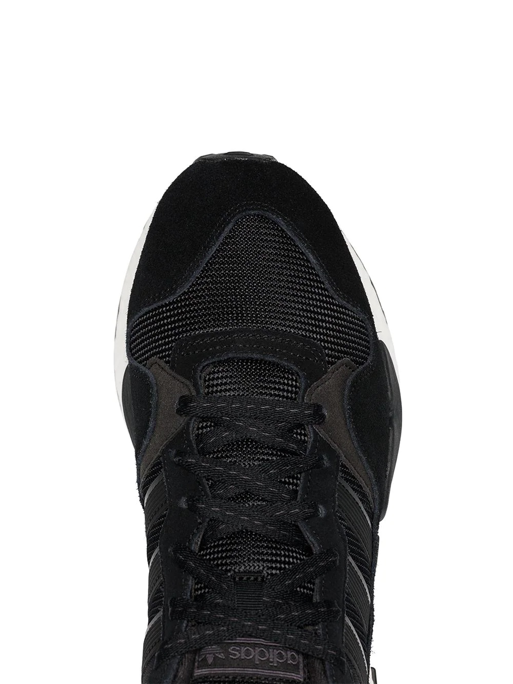 black ZX930 suede sneakers - 4