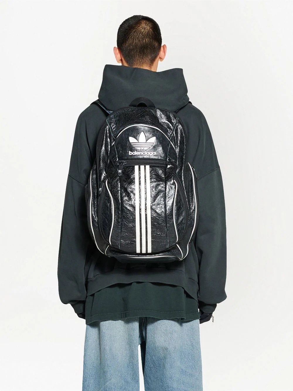 x Adidas oversize hoodie - 3