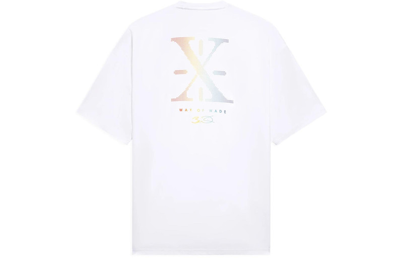 Li-Ning Li-Ning Way Of Wade Graphic T-shirt 'White' AHSS429-2 outlook