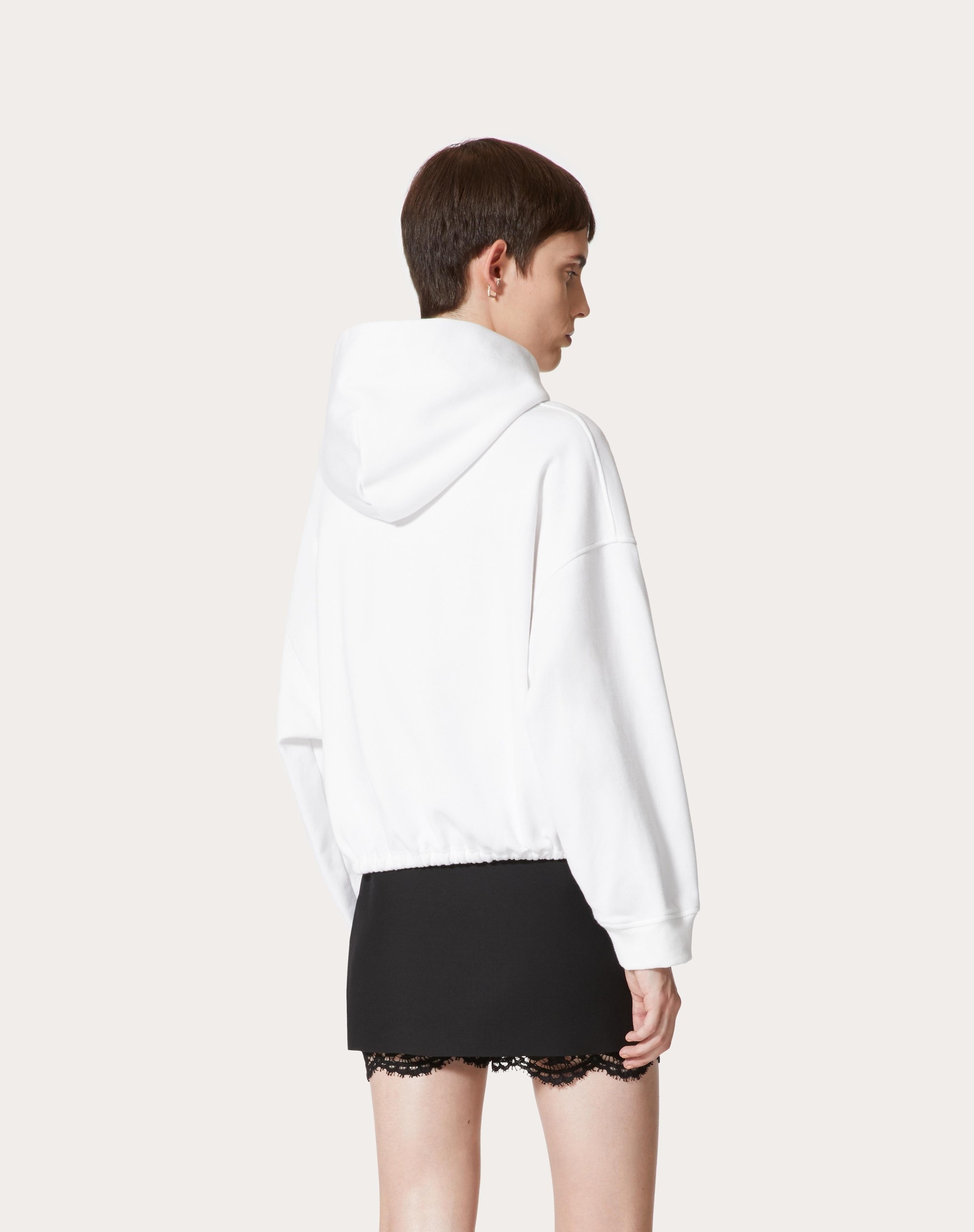 EMBROIDERED JERSEY SWEATSHIRT - 4