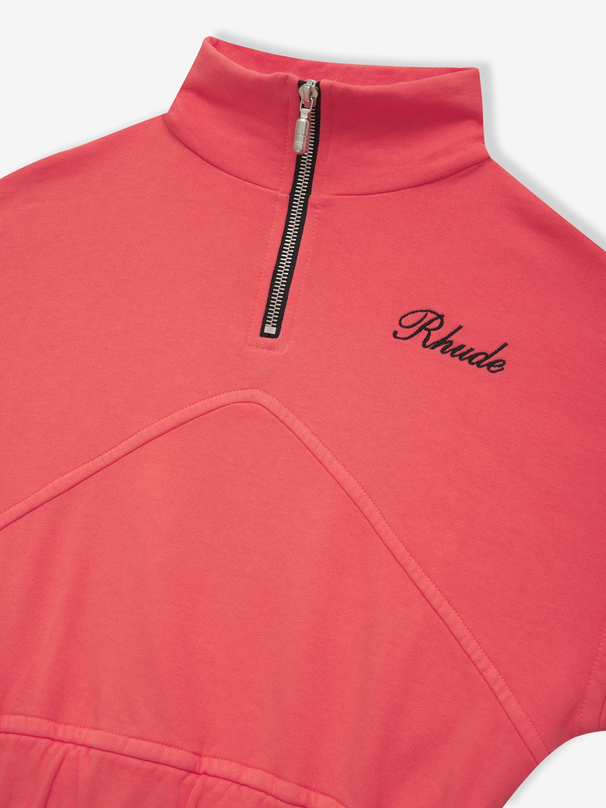 LOGO CROPPED QUARTER ZIP - 3