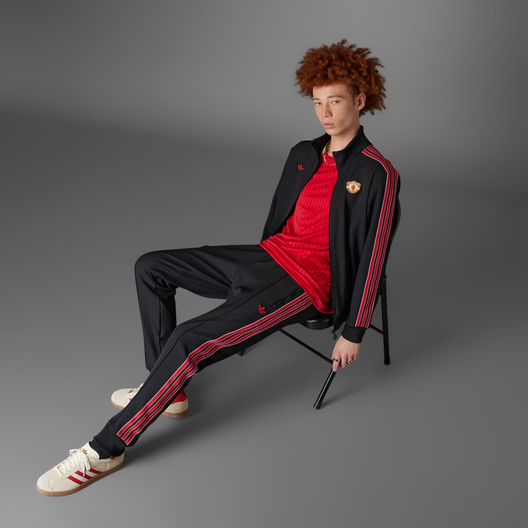 Manchester United Terrace Icons Track Top - 5