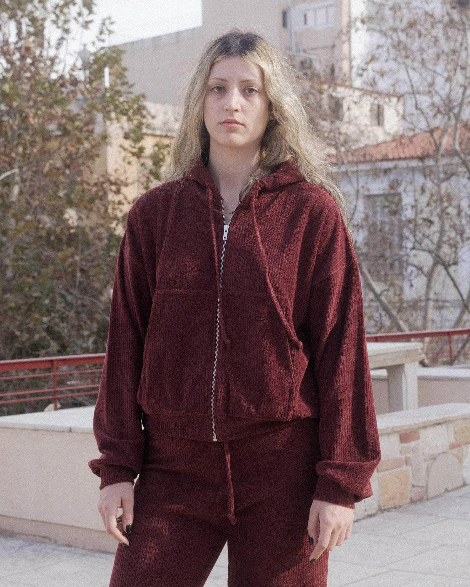 Ran Zipped Hoodie - Organic Cotton Terry - 1