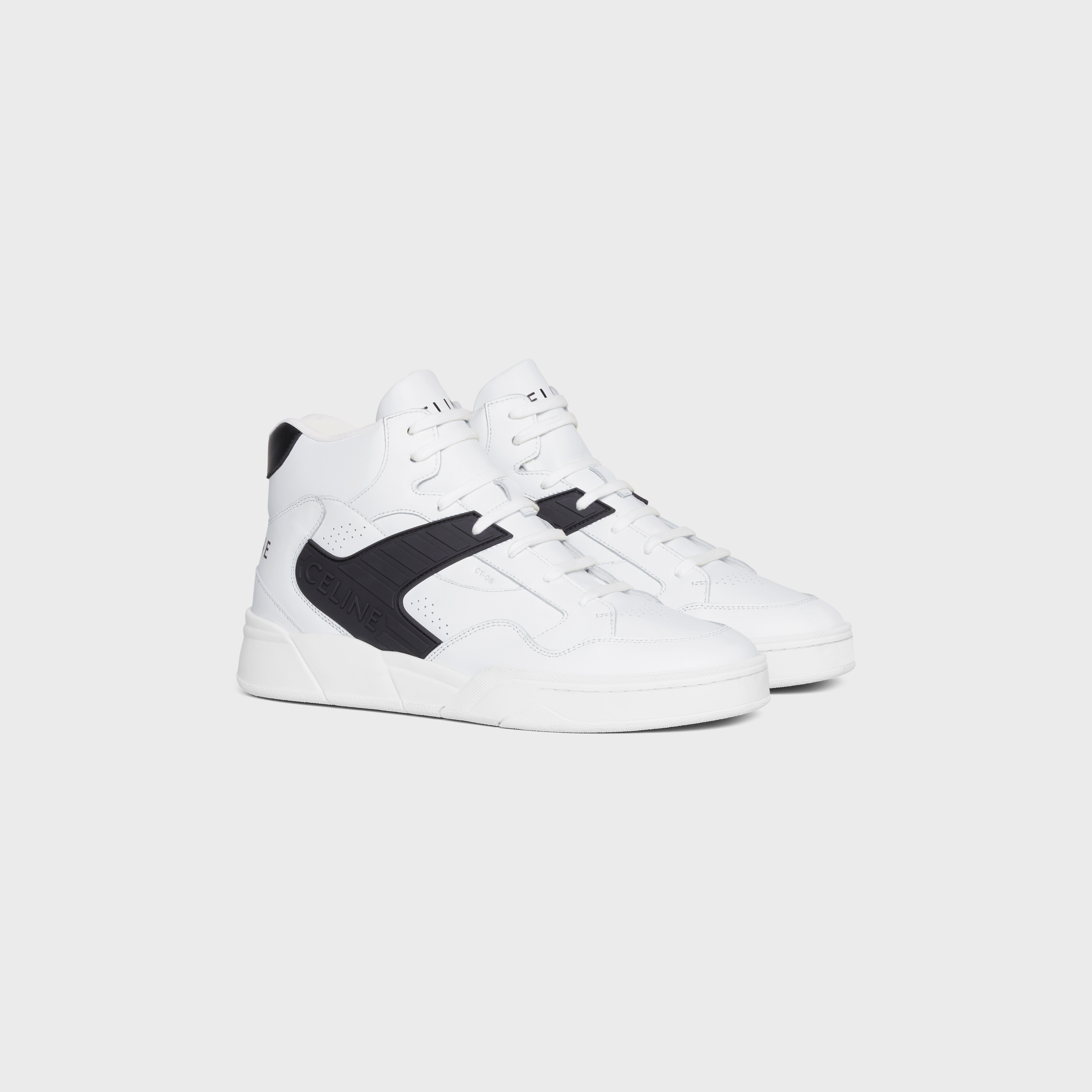 CT-06 HIGH TOP SNEAKER in CALFSKIN - 2