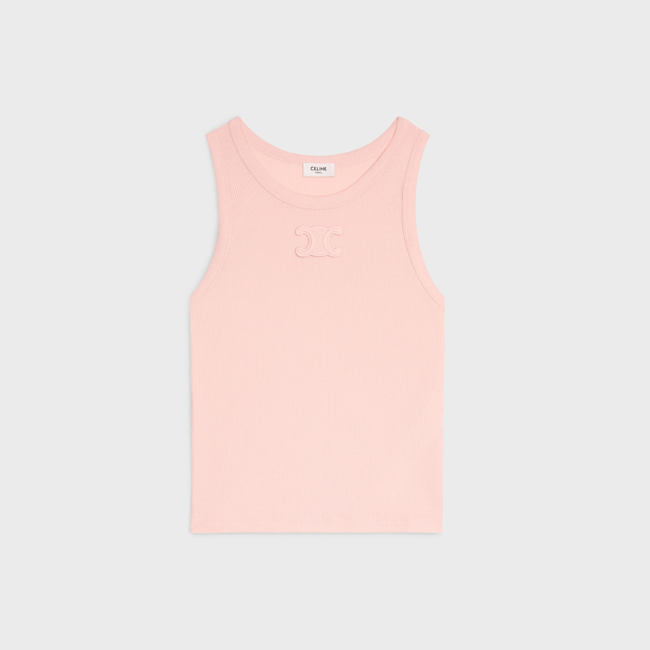 triomphe tank top IN ribbed cotton - 1