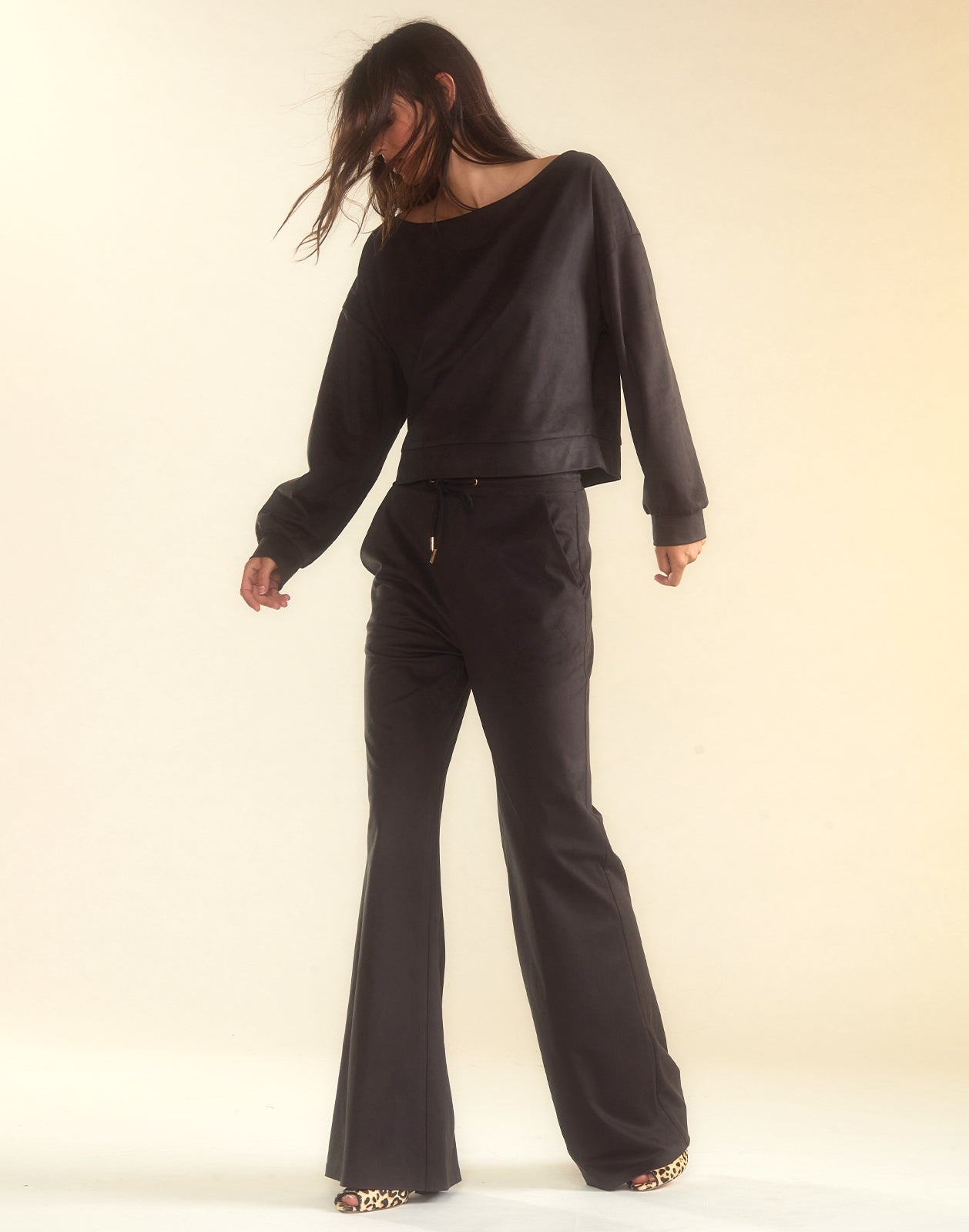 Sleek Ultrasuede Lounge Pant - 6