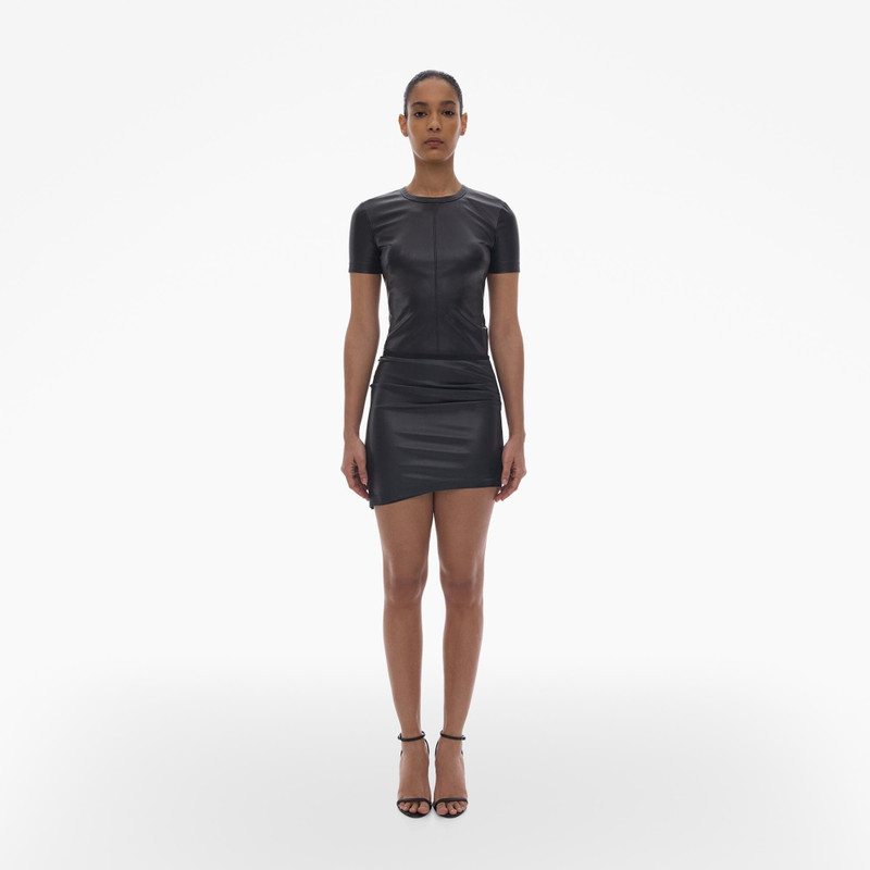 Helmut Lang FAUX LEATHER MINI SKIRT outlook