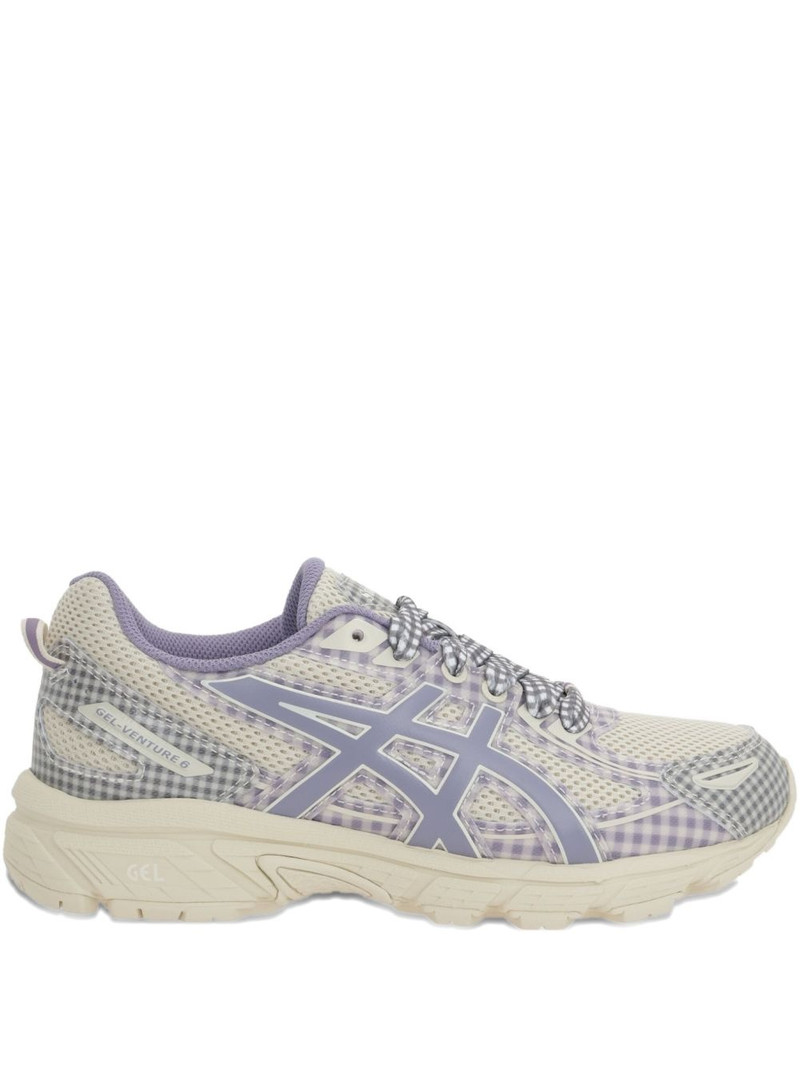 x Story MFG GEL-Venture 6 gingham-check sneakers 1