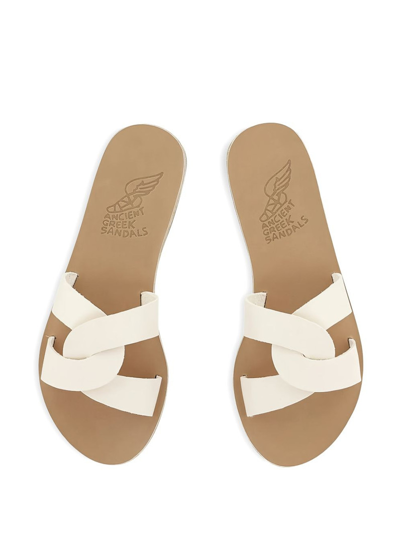 Desmos double-strap leather sandals 4