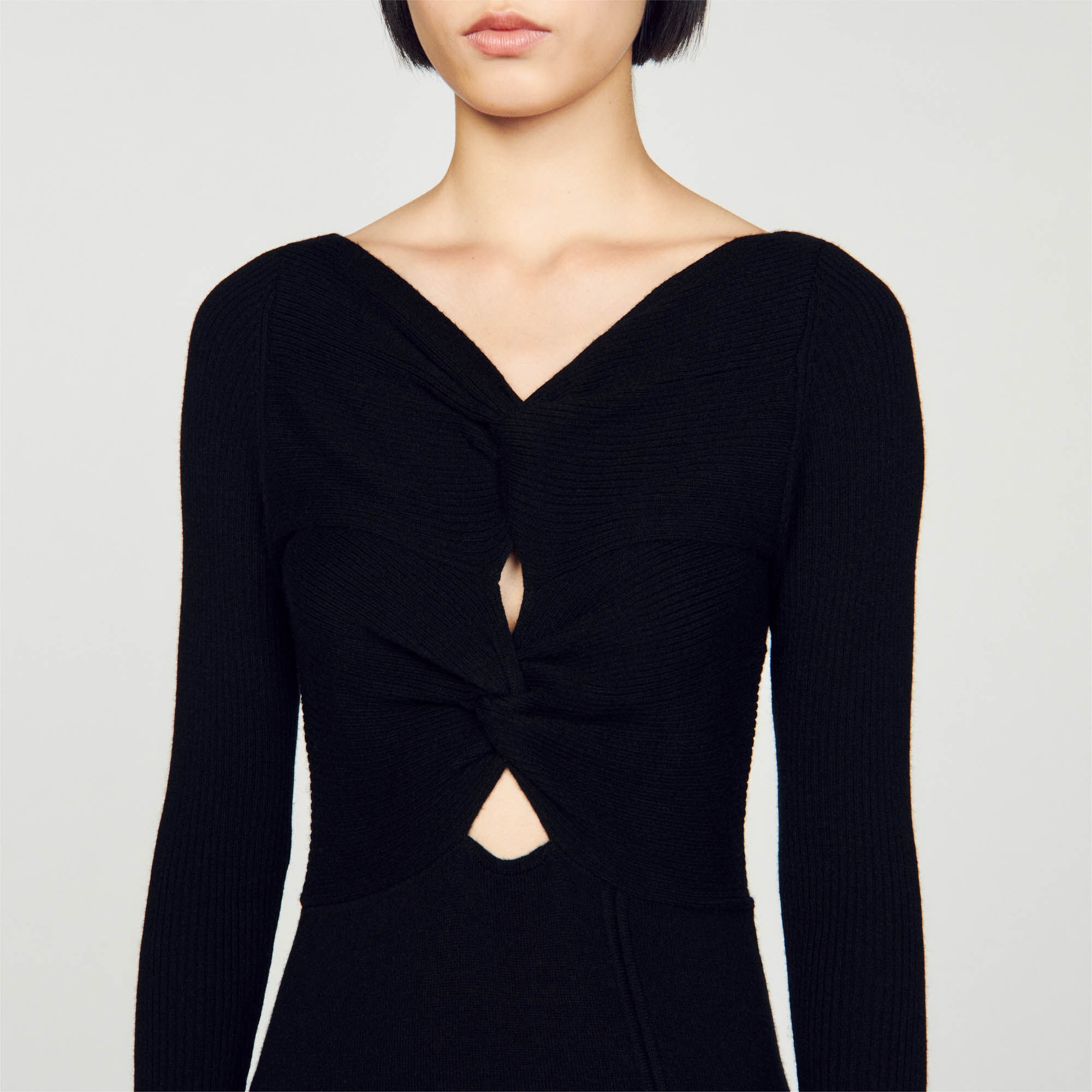CABLE KNIT DRESS - 4