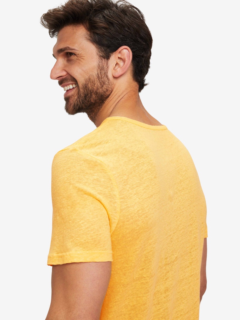 Men's T-Shirt Jordan 3 Linen Yellow - 6