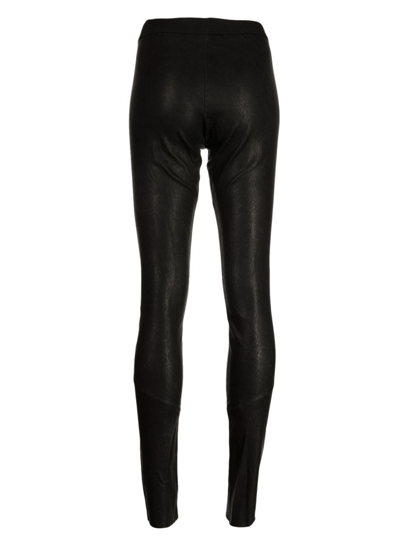 Isaac Sellam slip-on leather leggings outlook
