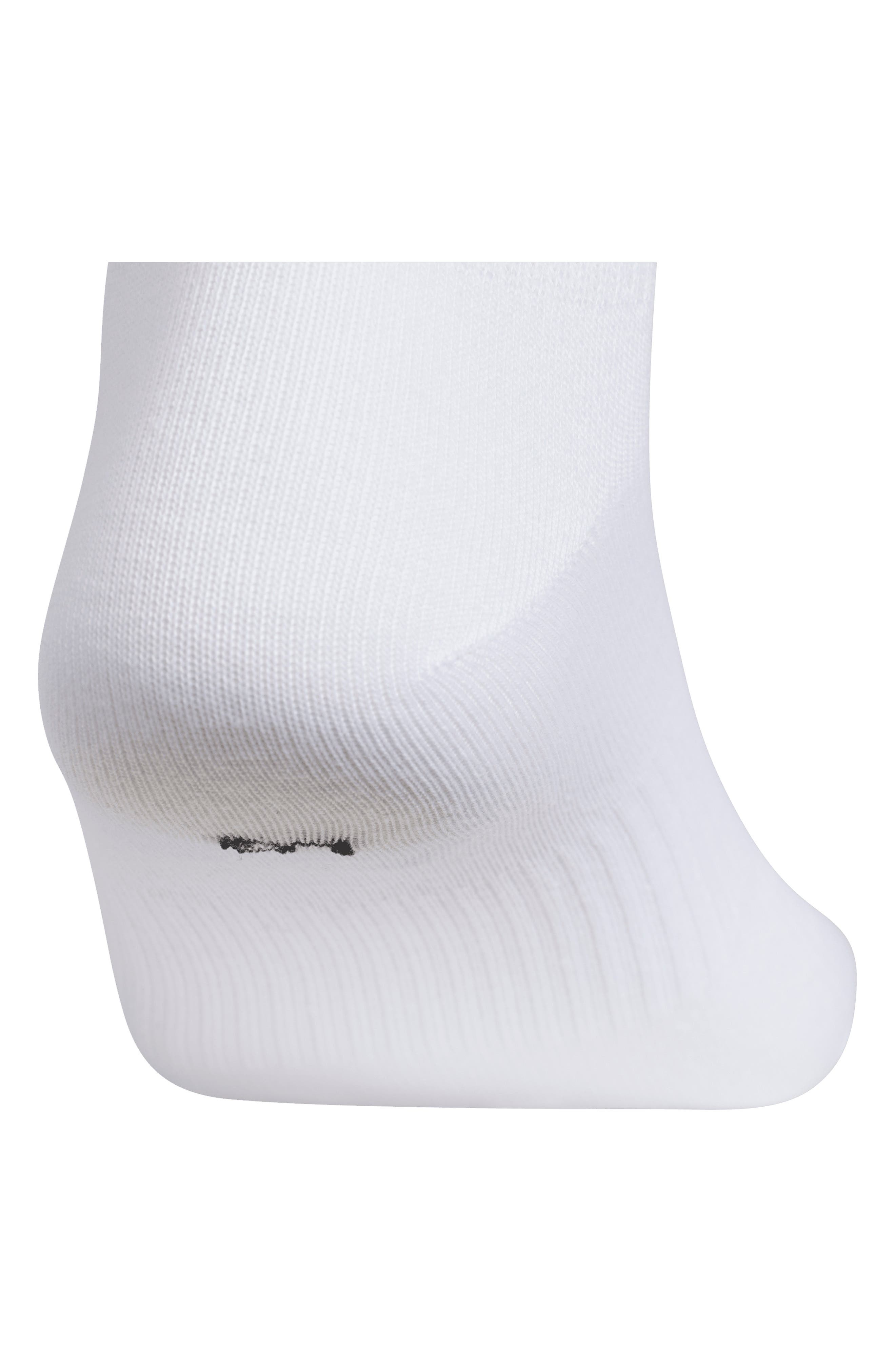 adidas Gender Inclusive Originals Superlit Assorted 6-Pack Quarter Socks in White/Black at Nordstrom - 4