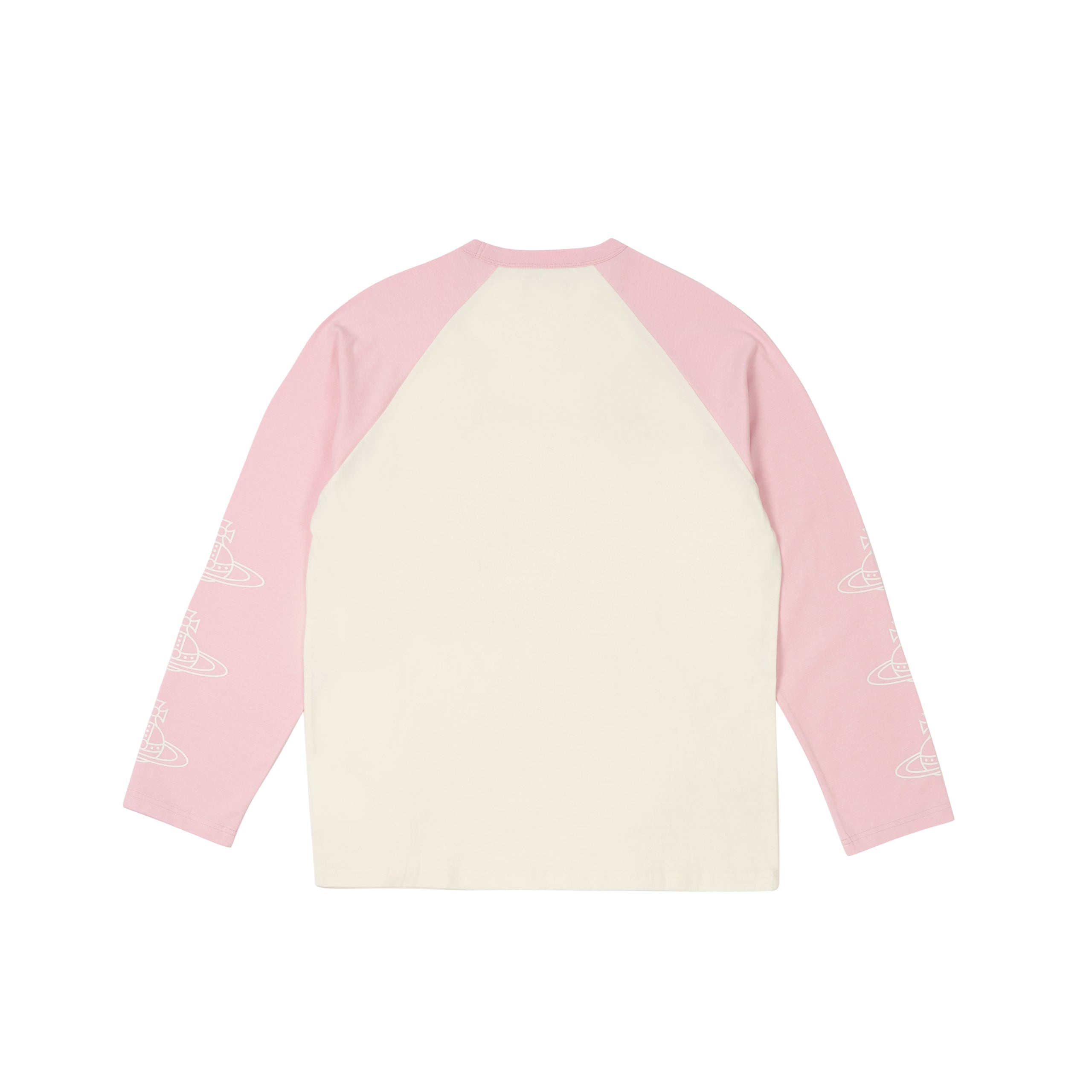 PALACE VIVIENNE WESTWOOD RAGLAN LONGSLEEVE WHITE / PINK - 2