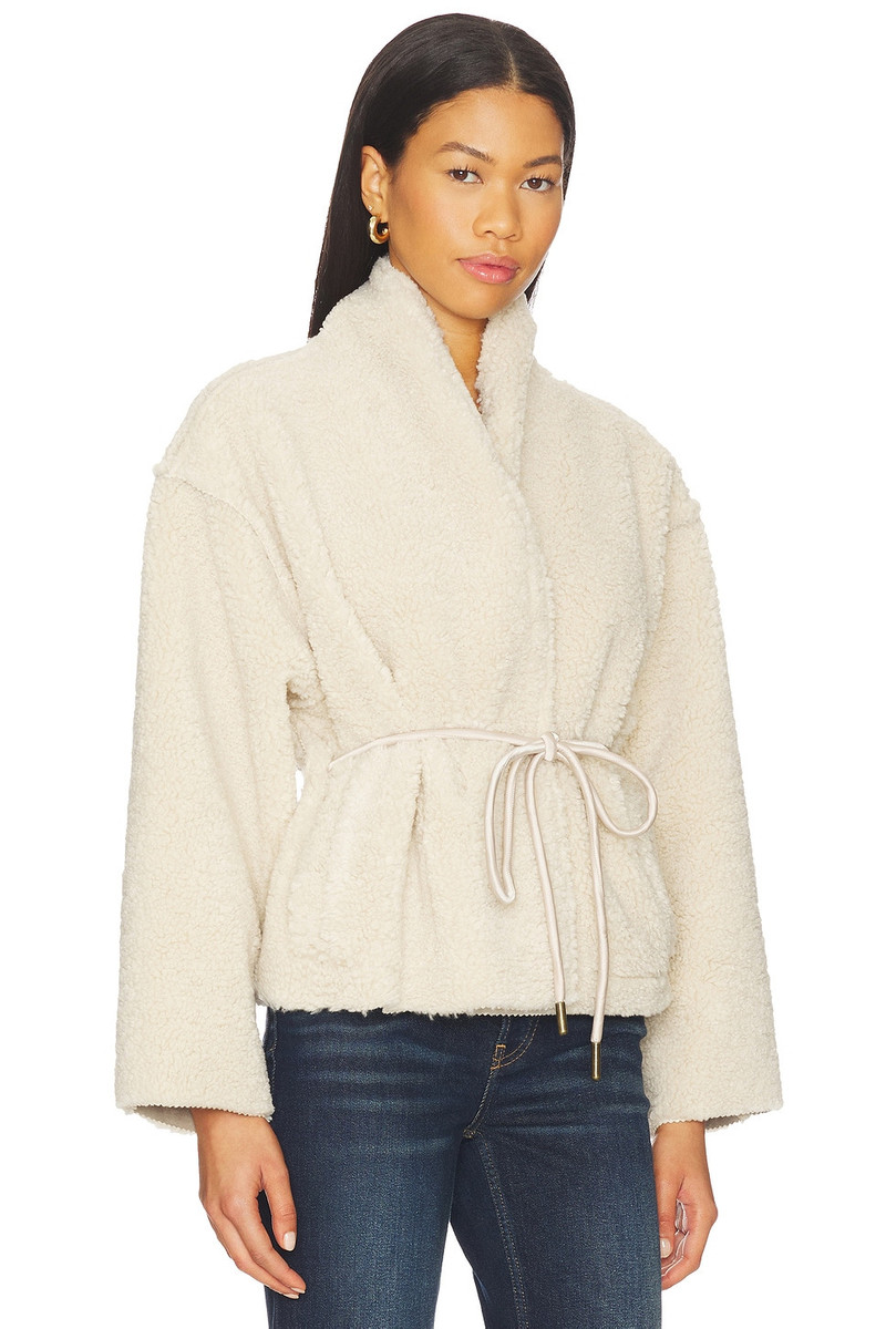 THE GREAT. The Reversible Drover Coat outlook