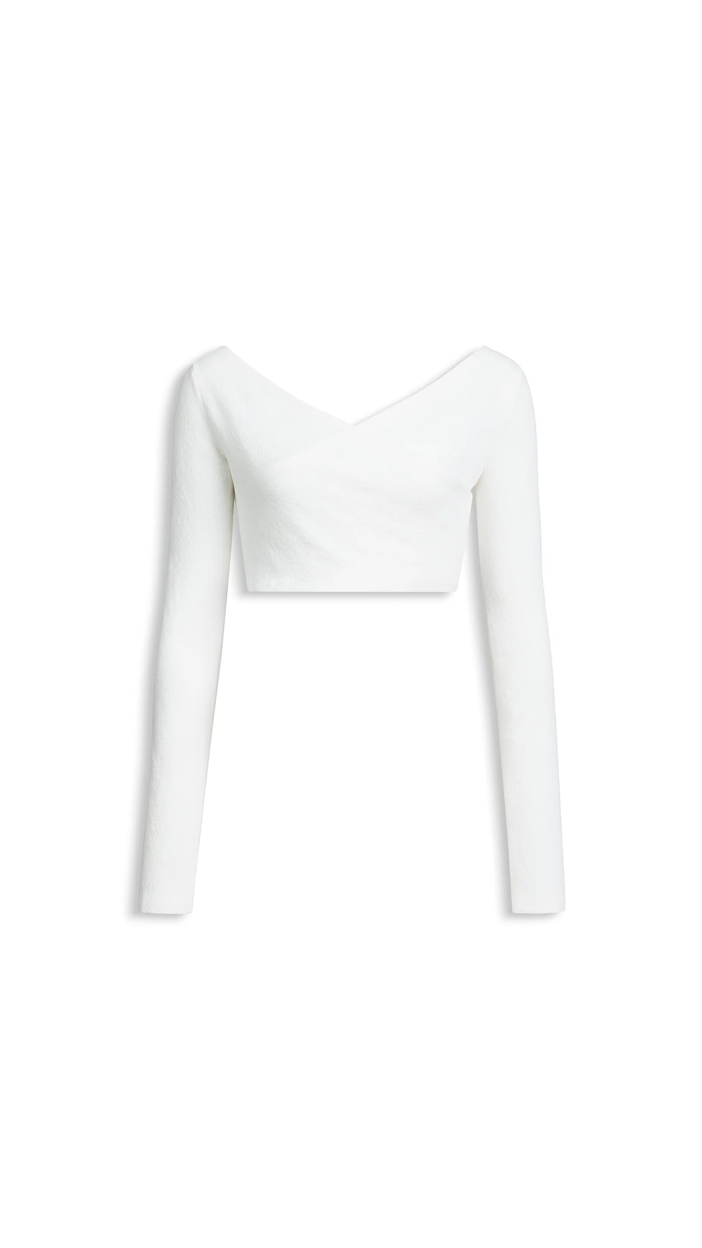 COTTON CREPE WRAPPED TOP - 1