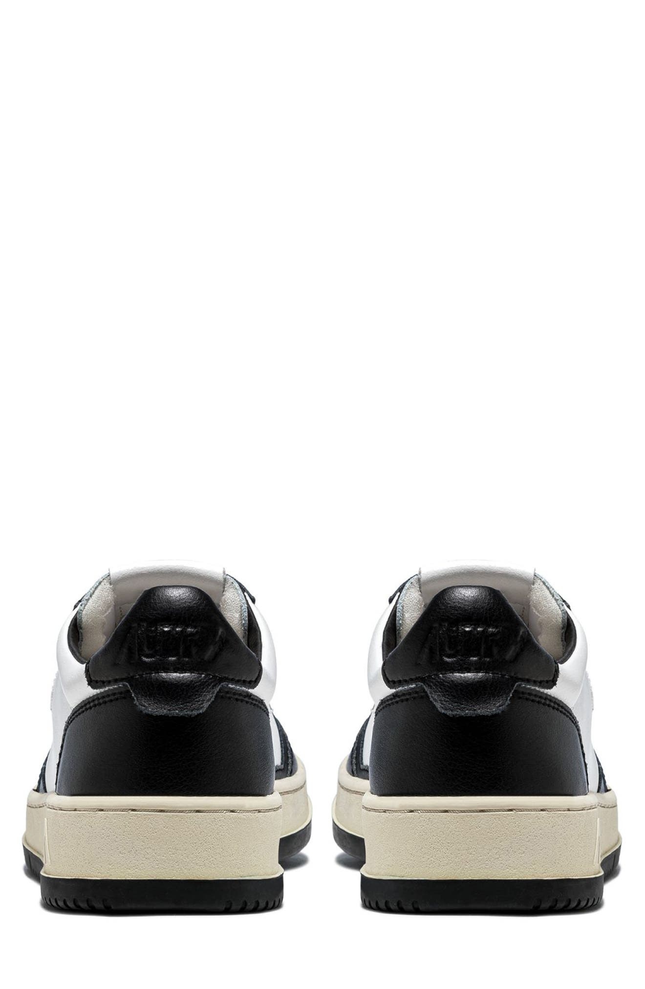 AUTRY Medalist Low Sneaker in Wht/Blk at Nordstrom - 2