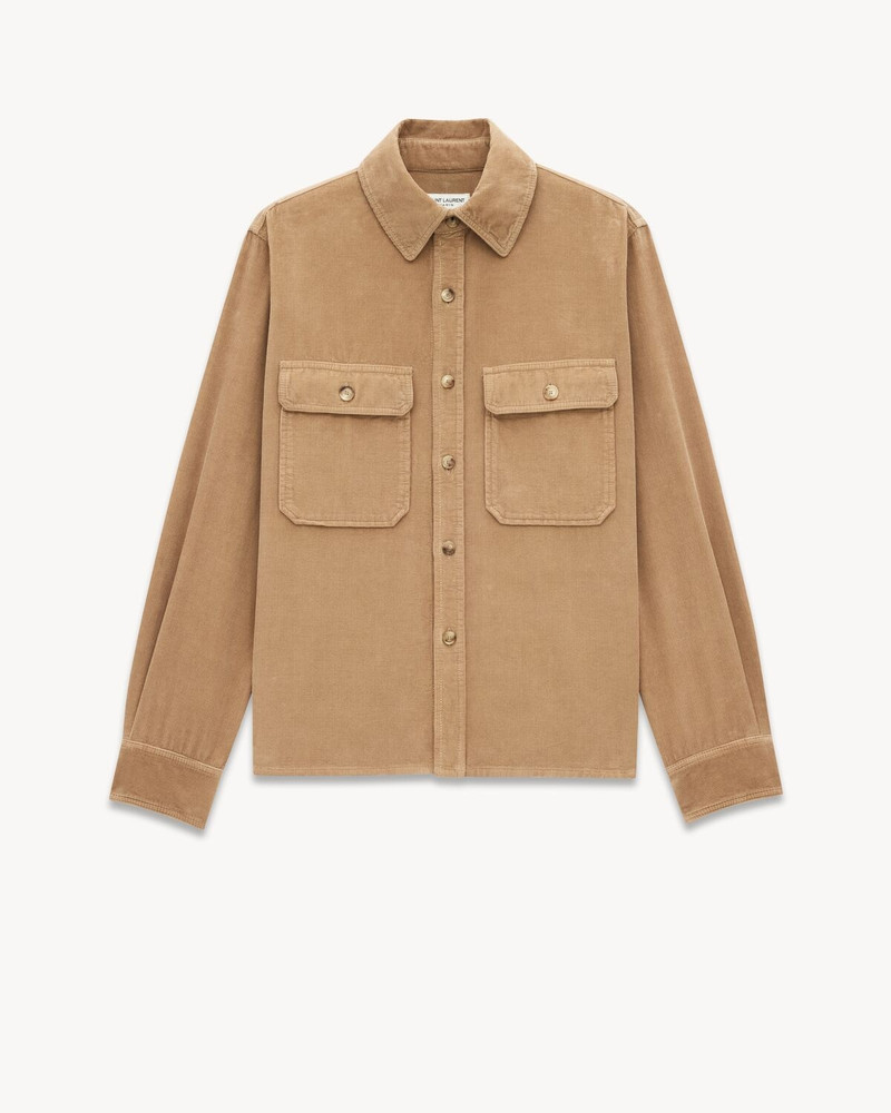 OVERSHIRT IN CORDUROY - 1