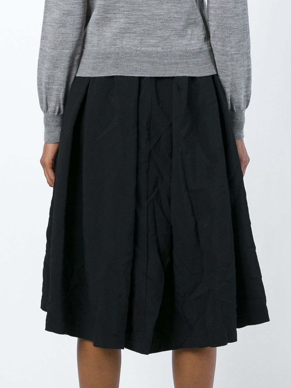 pleated midi-skirt - 4