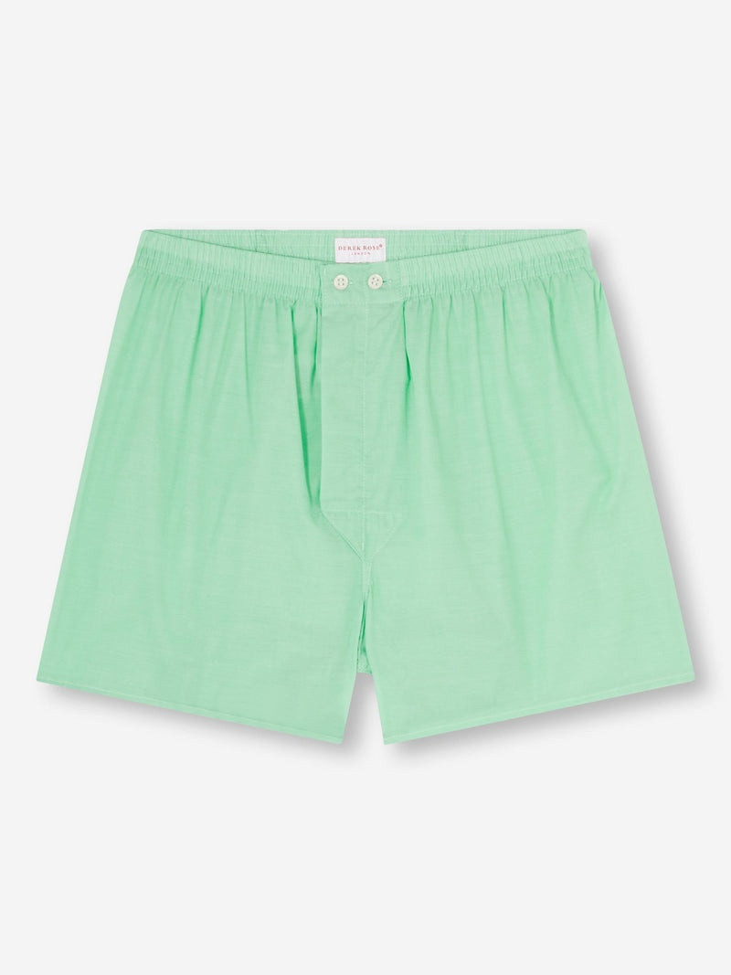 Men's Classic Fit Boxers Amalfi Cotton Batiste Mint 1