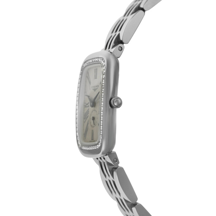 Pre-owned Longines Equestrian Diamond Silver Dial Ladies Watch L6.141.0.71.6 - 2