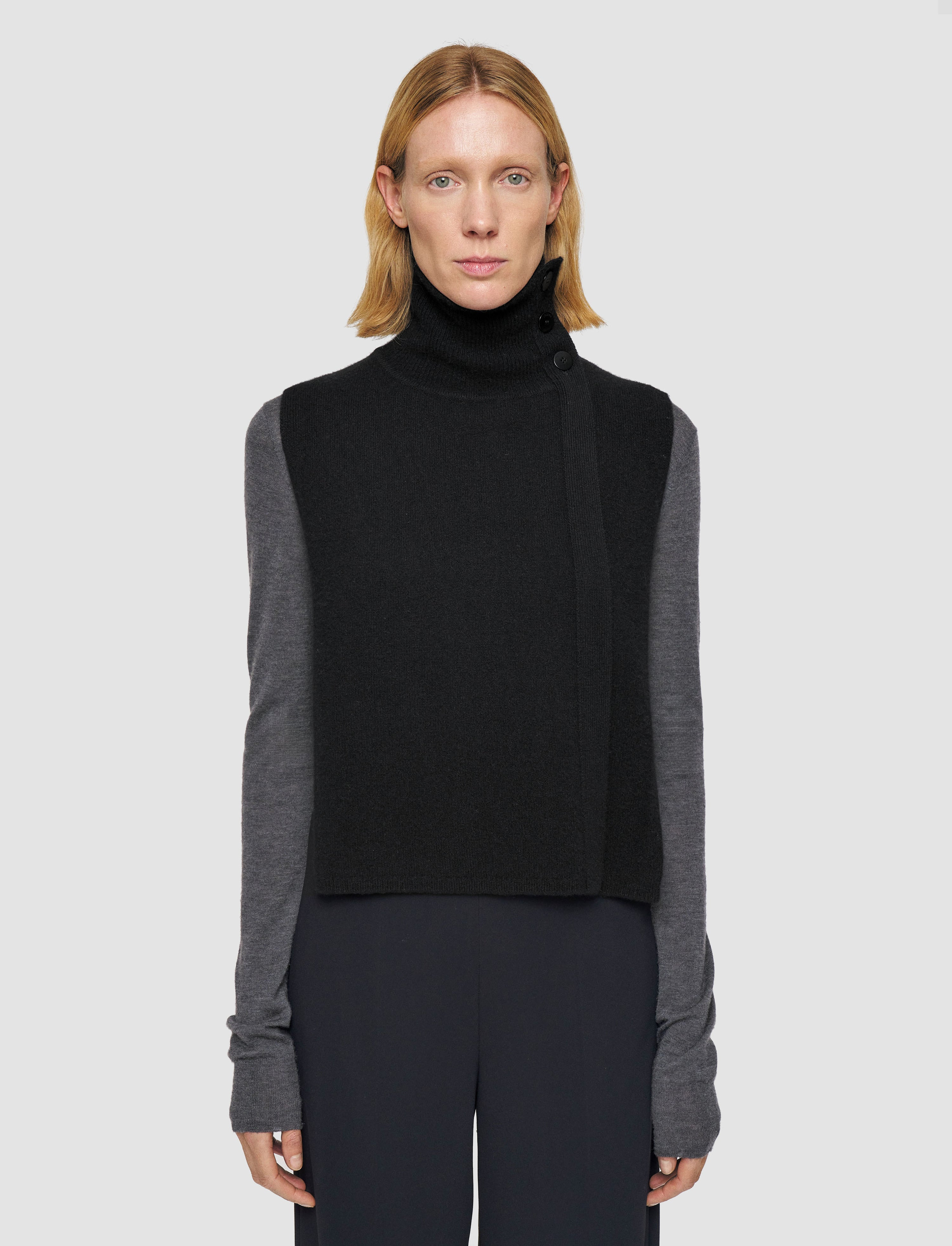 Brushed Cashmere Bib - 3