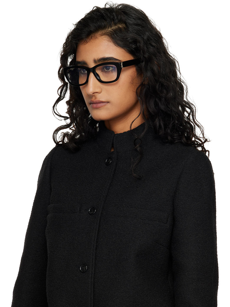 Black SL M153 Medium Monogram Hinge Glasses 4