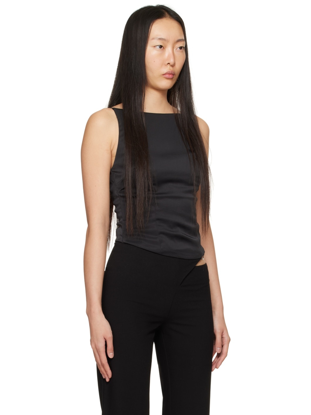 Black Jones Tank Top - 2