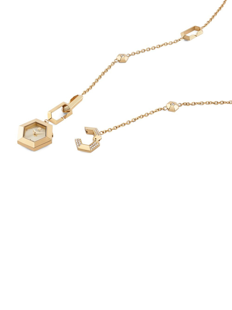 hexagon 36mm necklace watch 3