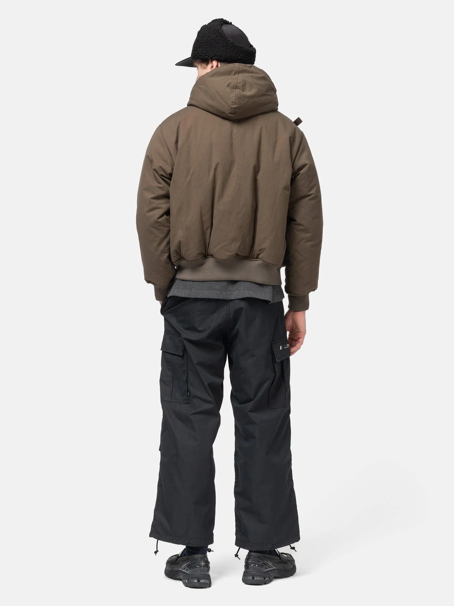 WTAPS Puff Doom / Jacket / Cotton. Weather Brown - 252TQDT-JKM01