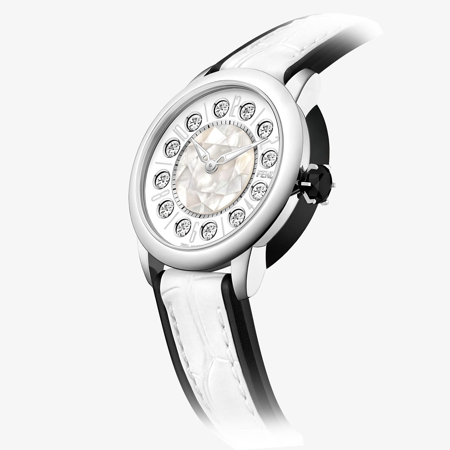 38 mm - Watch with rotating precious stones - 3