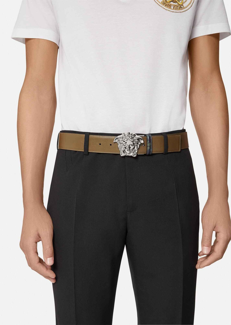 VERSACE La Medusa Baroccoflage Print Belt outlook