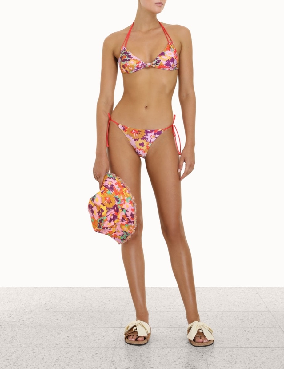 VIOLET KNOTTED BIKINI - 2