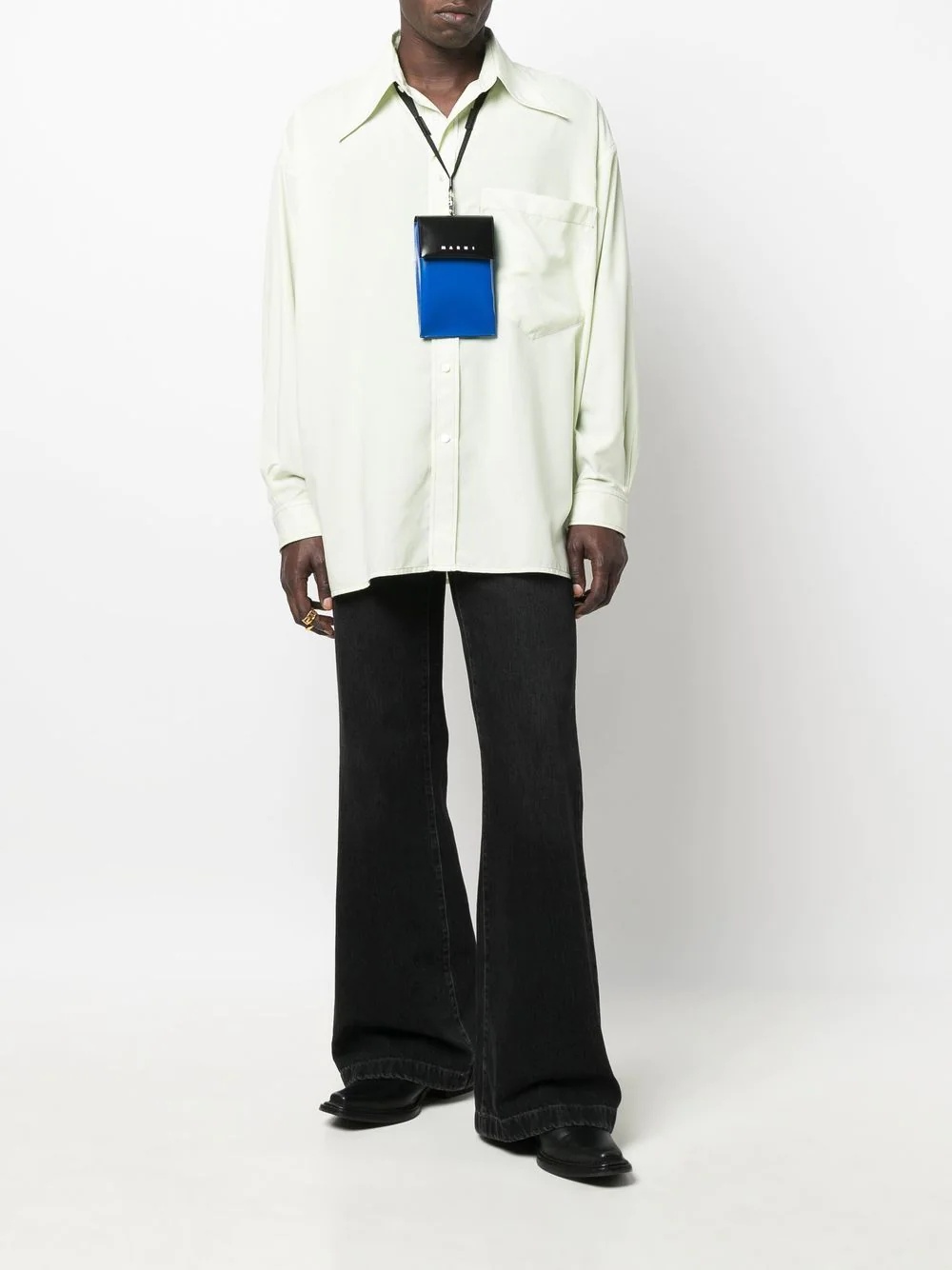 colour-block shoulder bag - 2
